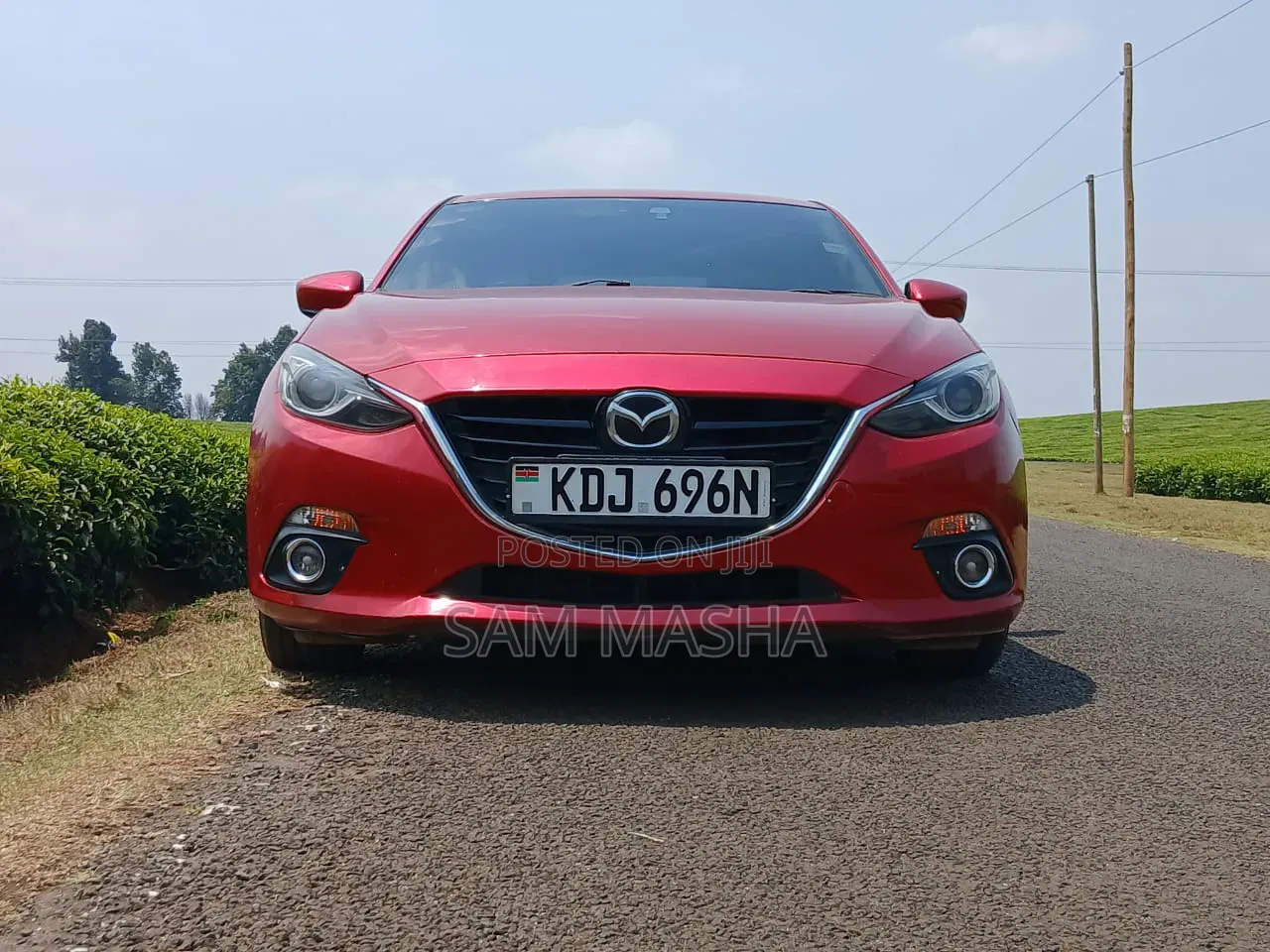 Mazda Axela 2015 Red