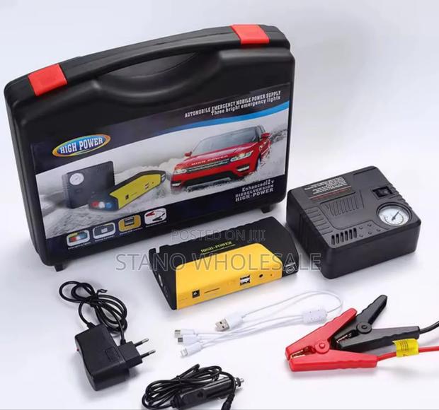 High Power Car Jumper With Compressor - thumbnail 2
