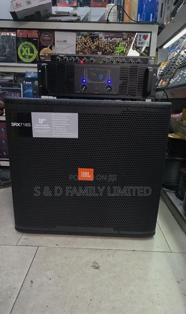 Single JBL Bass Setup - main view