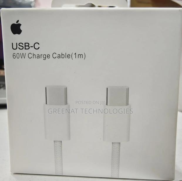 Apple USB-C USB-C 60W Charge Cable 1m Braided Original Type C Cable
