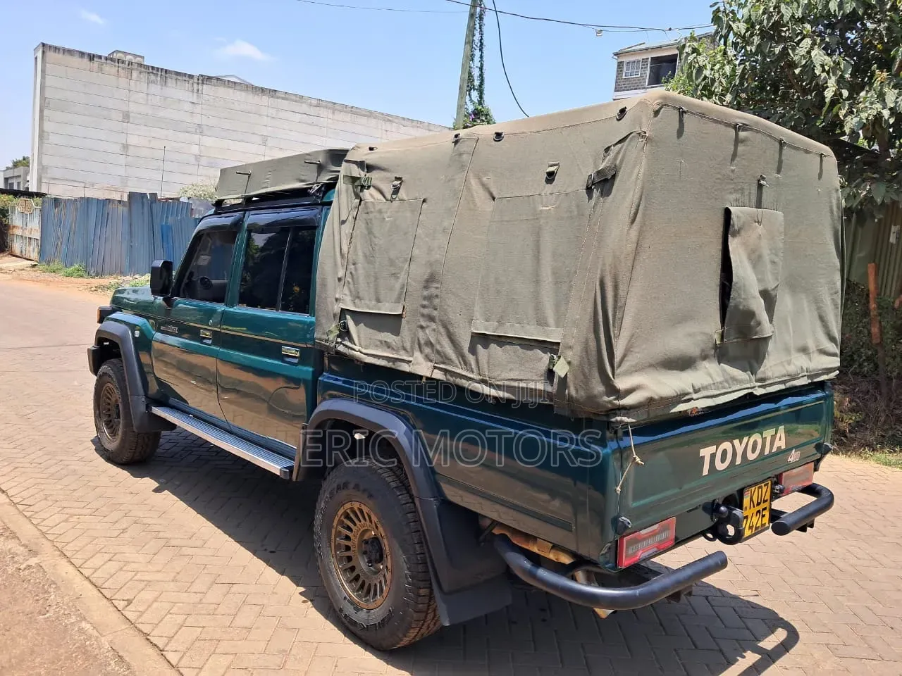 Toyota Land Cruiser 2014 Green