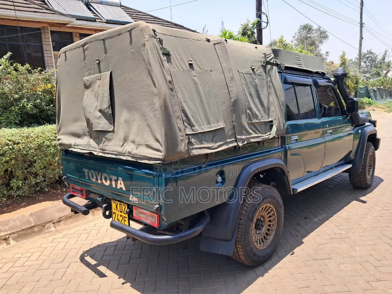 Toyota Land Cruiser 2014 Green