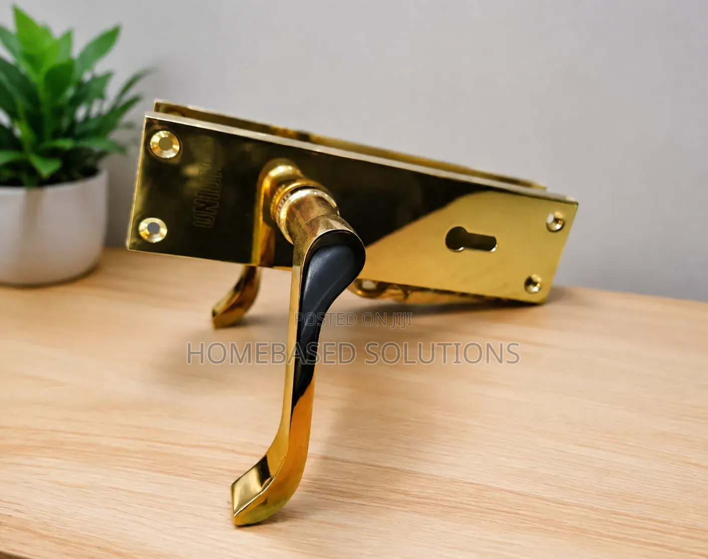 2 Lever Original Union Scroll Handle Door Lock