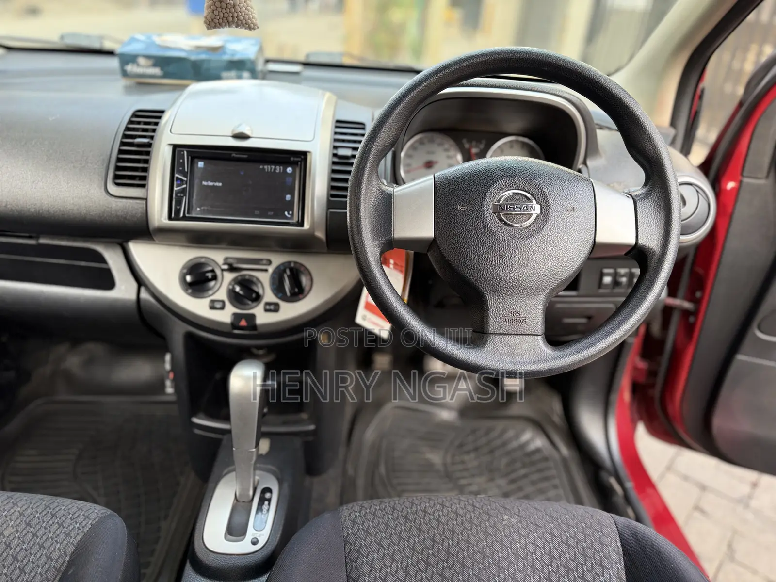 Nissan Note 2012 Red