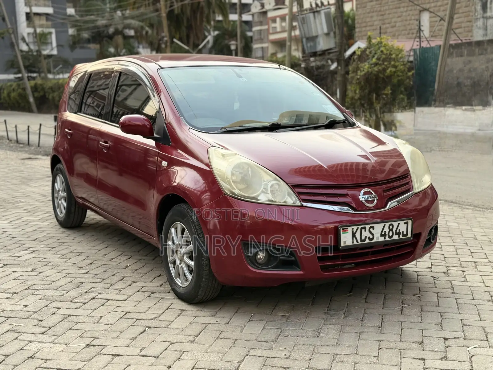 Nissan Note 2012 Red