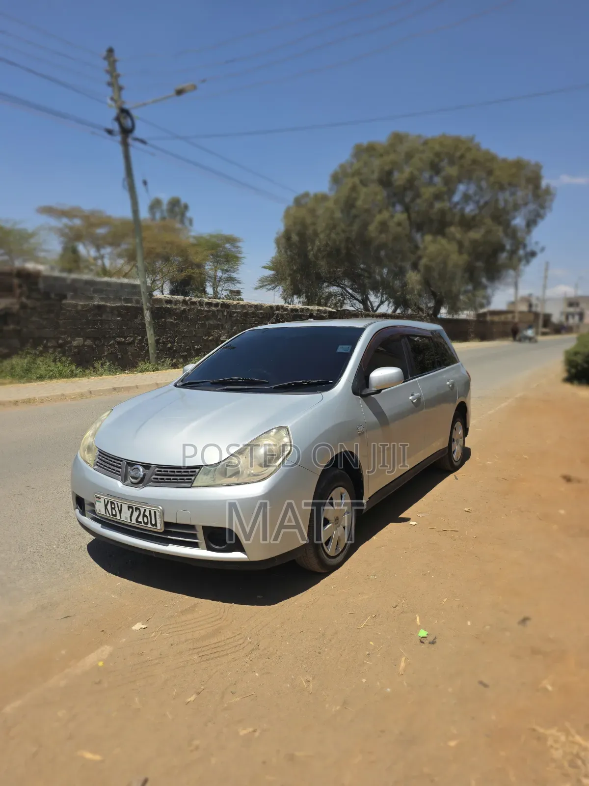 Nissan Wingroad 2007 Silver