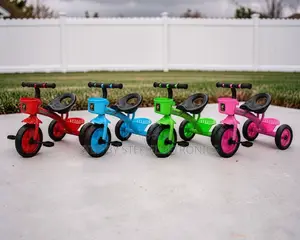 Boys and Girls Sturdy Frame 1-3yrs Age 3 Wheels Kids Tricycles