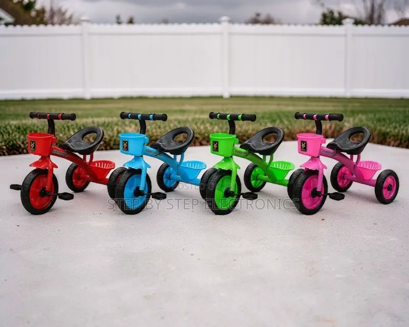Boys and Girls Sturdy Frame 1-3yrs Age 3 Wheels Kids Tricycles