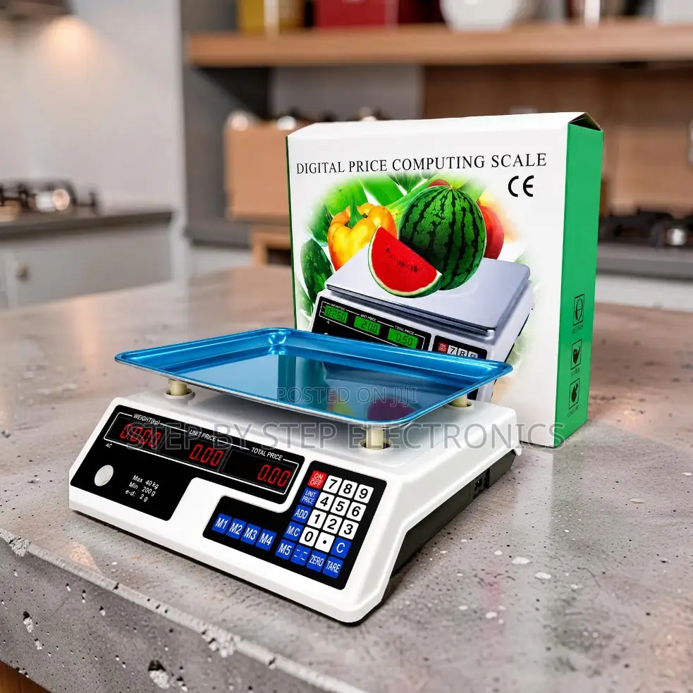 Clear Screen ACS 40 Digital Weighing Scale for Food and Produce