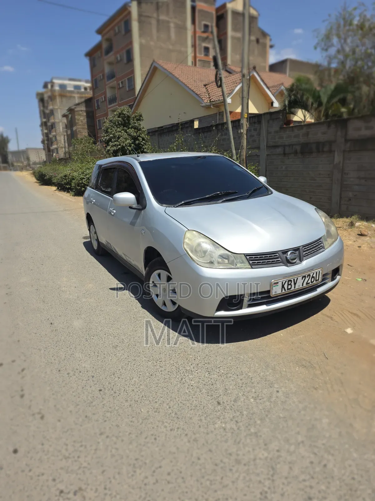 Nissan Wingroad 2007 Silver
