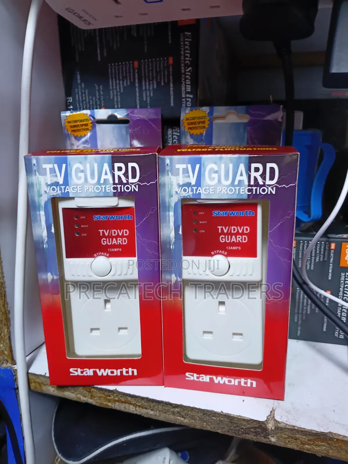 Starworth 13A TV Guard – Surge & Spike Protection