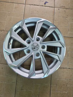 RIMS SIZE (15) TOYOTA PRIMIO (5 Holes) Silver, Set of 4.