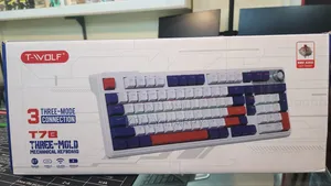 Tvolf 3in1 Wireless Bluetooth Wired Gaming Keyboard