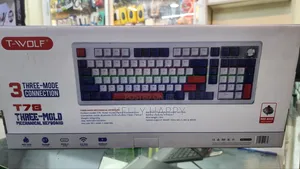 Tvolf 3in1 Wireless Bluetooth Wired Gaming Keyboard