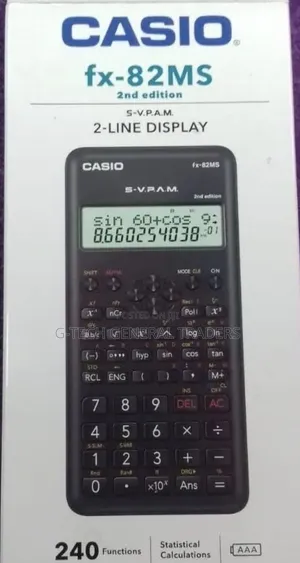 Fx-82 Scientific 240 Functions Calculator