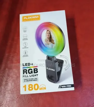 Plokama U20 Pro LED + RGB Selfie Fill Light Pro LED RGB Selfie Light