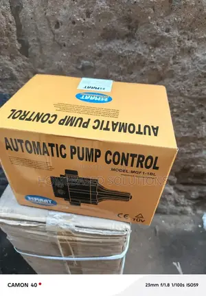 Pressure Control for Water Pumps-Mmaat