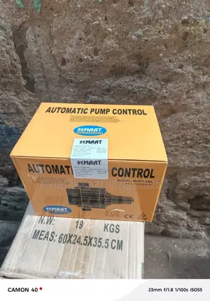 Pressure Control for Water Pumps-Mmaat