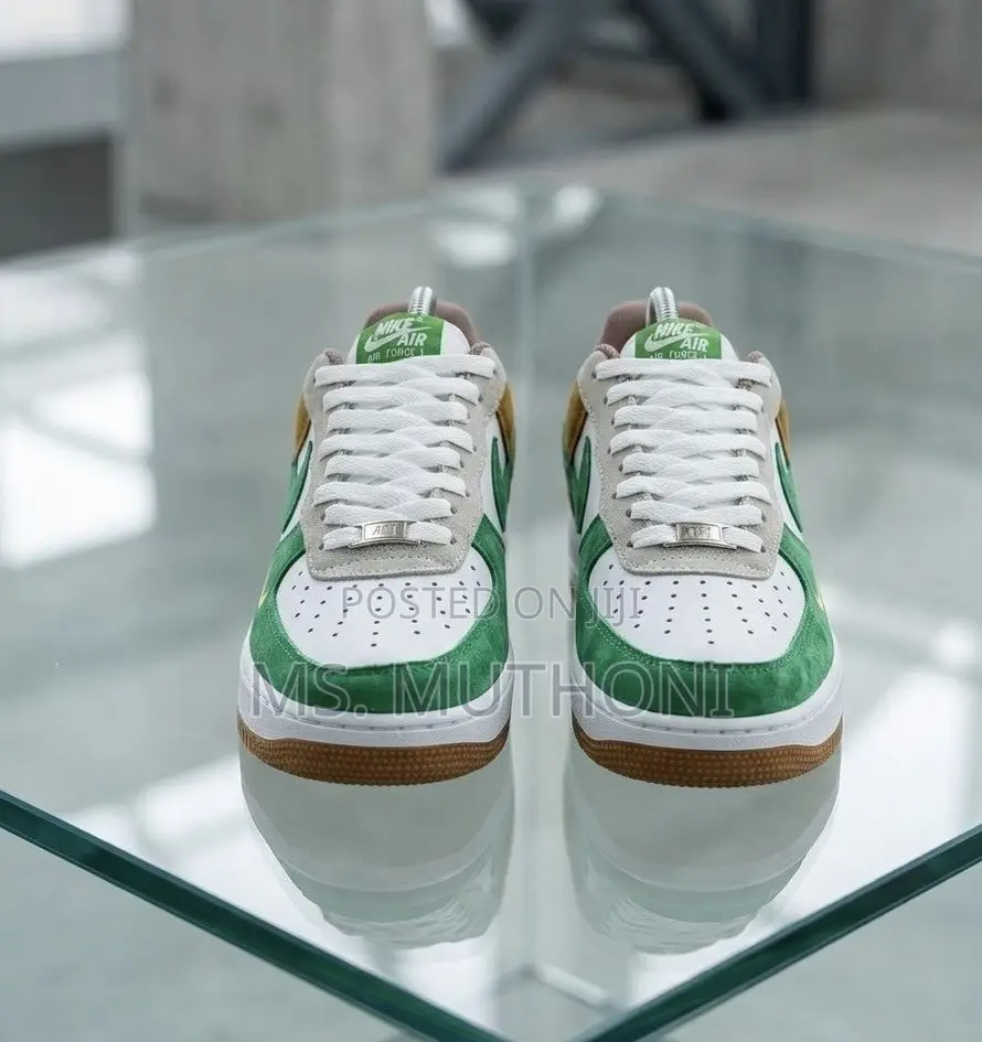 Nike Air Force 1 Low "The North Face X Gucci" Custom (Earth Tones )