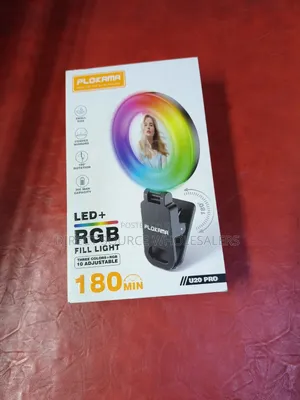 Plokama U20 Pro Clip-on Selfie Fill Light RGB Fill Light for TikTok