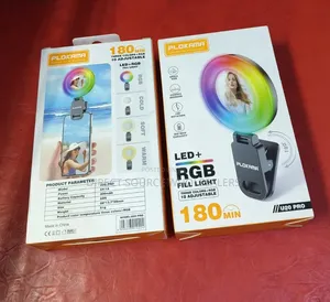 Plokama U20 Pro Clip-on Selfie Fill Light RGB Fill Light for TikTok