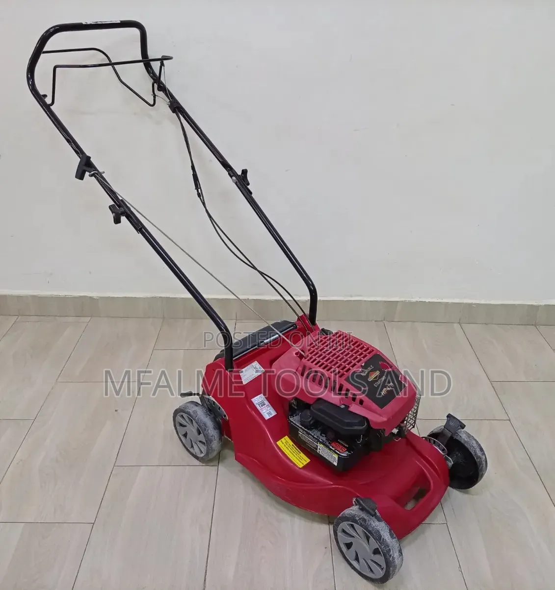 Ex-Uk Mountfield Ep414 Tr Petrol Powered Lawnmower