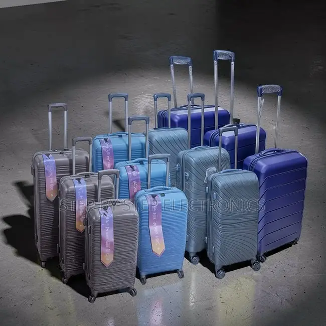 Hot Sale 3 in 1 Unbreakable Rubber Suitcase Briefcase Travel Bags