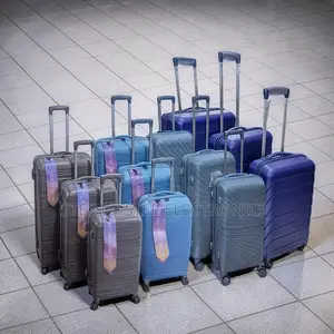 Hot Sale 3 in 1 Unbreakable Rubber Suitcase Briefcase Travel Bags