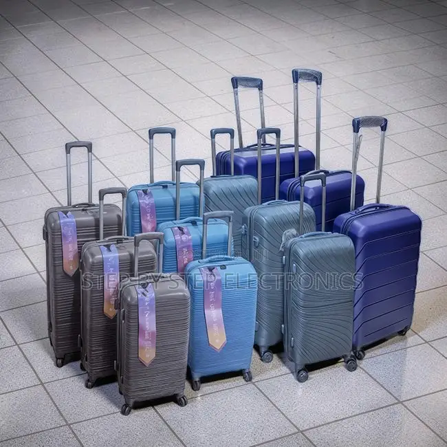 Hot Sale 3 in 1 Unbreakable Rubber Suitcase Briefcase Travel Bags
