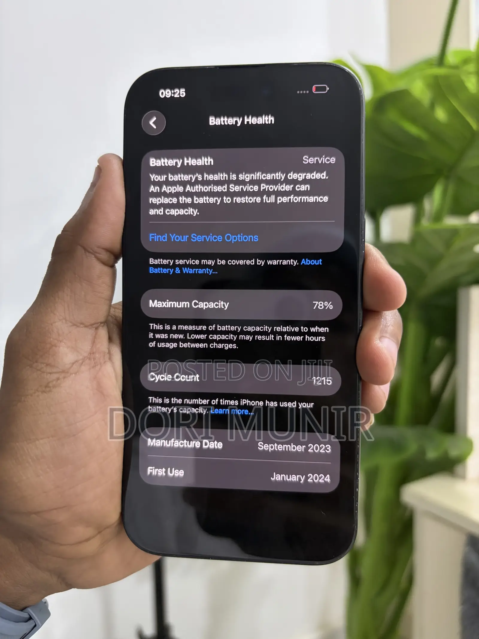 Apple iPhone 15 128 GB Black
