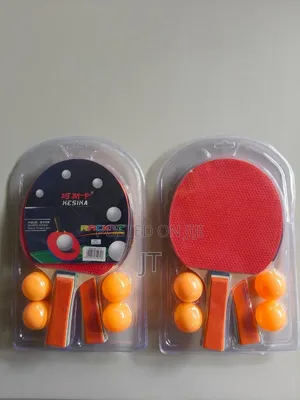 TABLE TENNIS SET (2 Bats and 4 Balls)