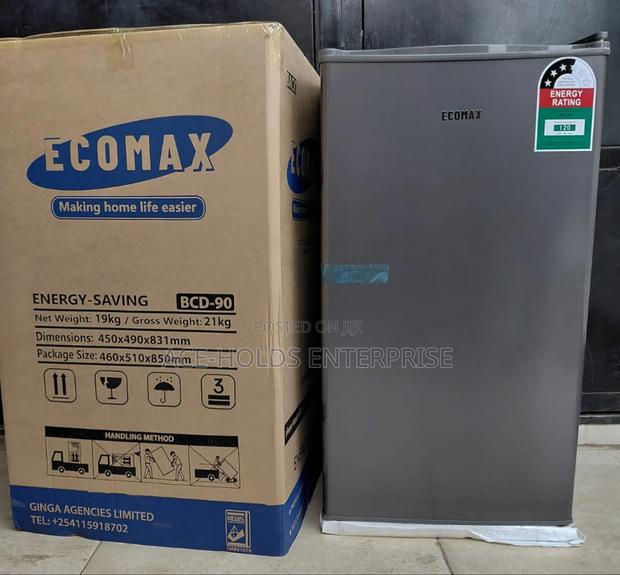 Ecomax 90 Litres (Dark Silver) Single Door Refrigerator - Free Guard