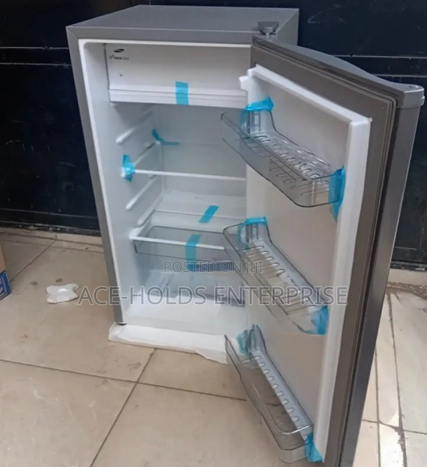 Ecomax 90 Litres (Dark Silver) Single Door Refrigerator - Free Guard