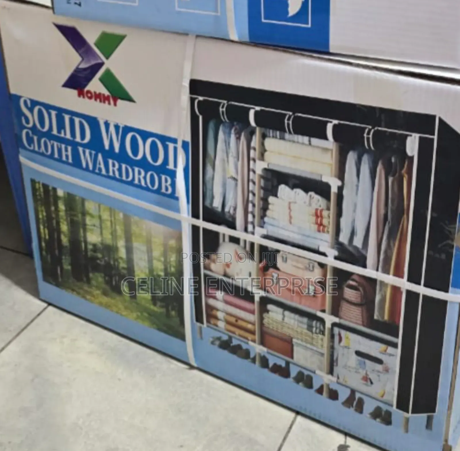 Handcrafted Solid Wood Wardrobe – Timeless Design