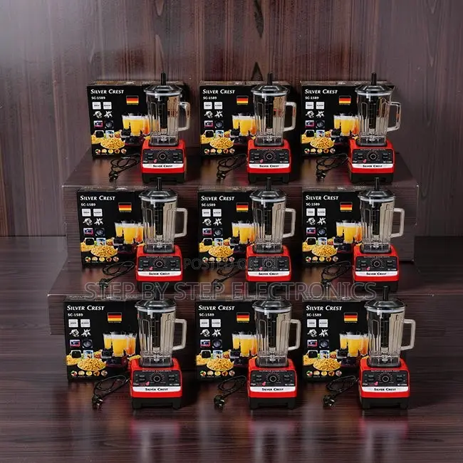 Quick Grinding Silver Crest 2-in-1 Double Cup Blender + Grinder