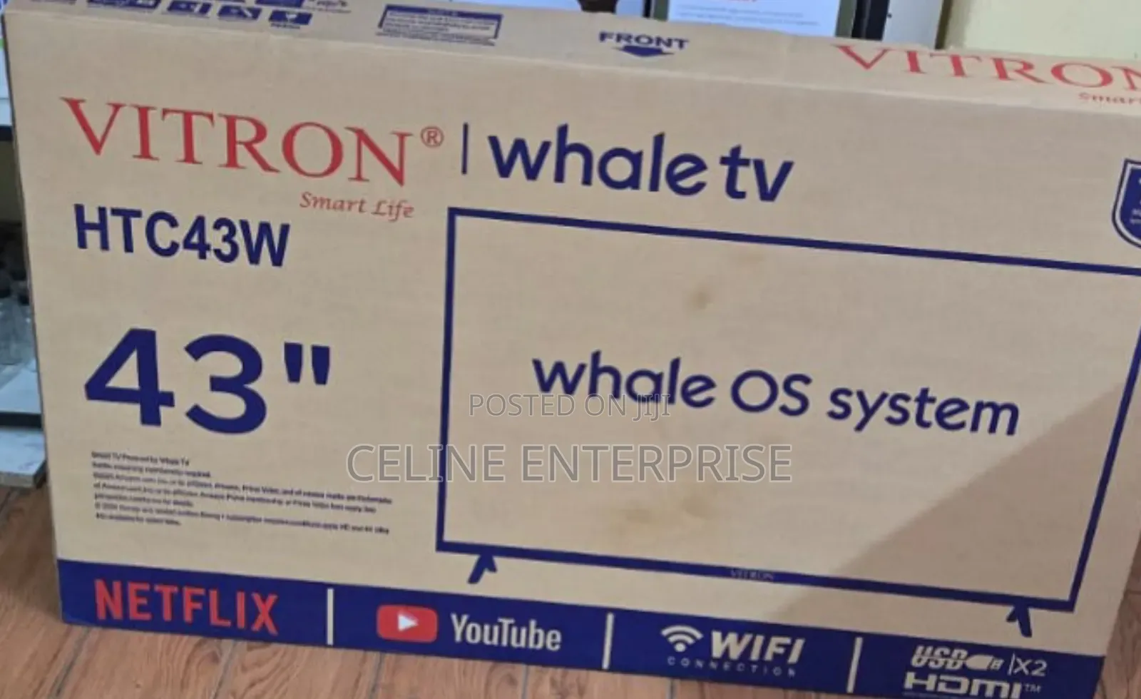 Vitron Whale 43-Inch TV – Big Screen Entertainment for Your Home