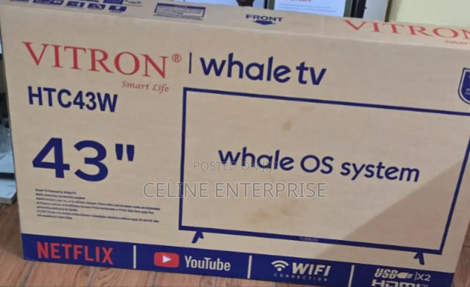 Vitron Whale 43-Inch TV – Big Screen Entertainment for Your Home