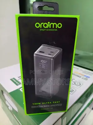 Oraimo PowerJet 130 130W Laptop Power Bank