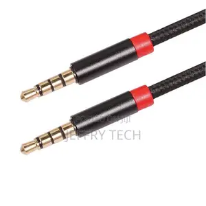 3.5mm Nylon Braided Audio Jack Auxiliary Cord for Headphones, PC,Cellp