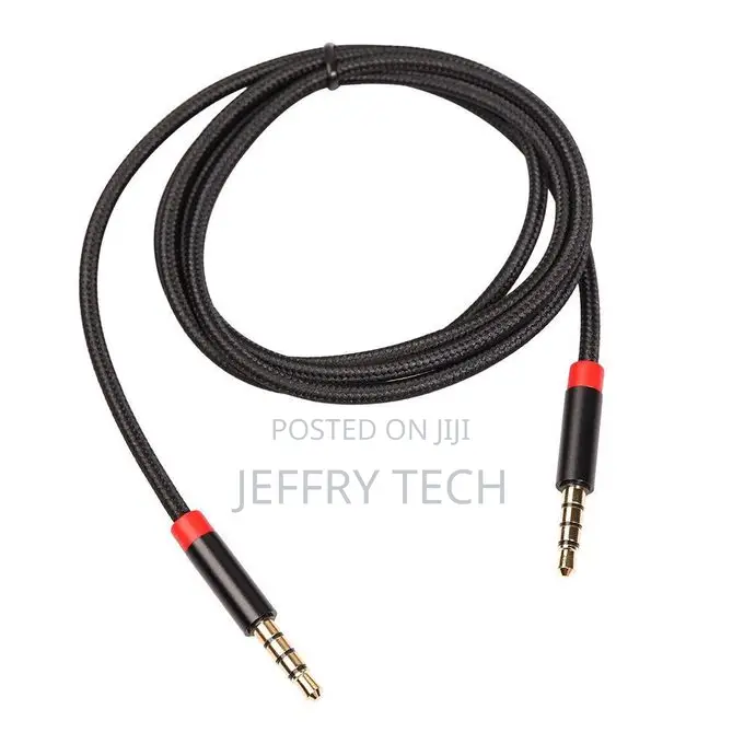 3.5mm Nylon Braided Audio Jack Auxiliary Cord for Headphones, PC,Cellp