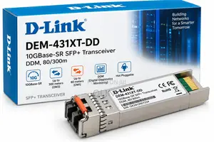 D-Link DEM-431XT-DD 10GBase-Sr SFP+ Transceiver