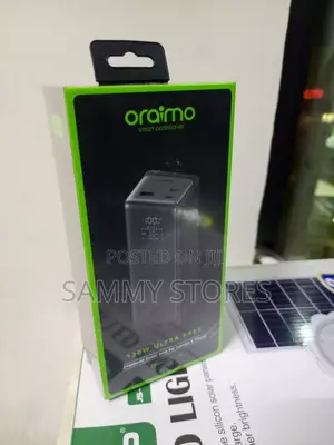 Oraimo 130W Ultra Fast Power Bank for Laptops Phones