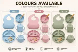 Baby Silicone Feeding Set