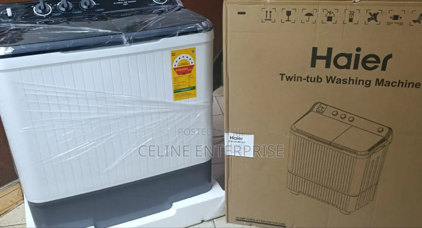 Haier 10KG Twin Tub Washing Machine – Powerful Durable
