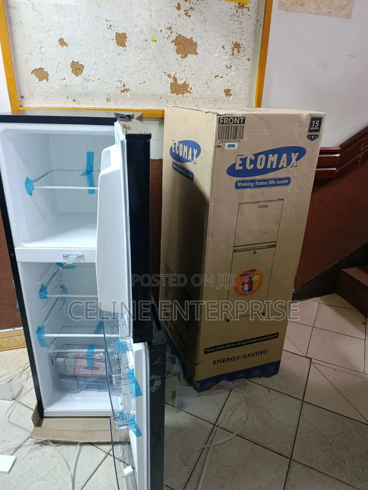 Ecomax 138L Double Door Refrigerator – Spacious Efficient
