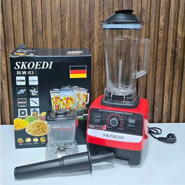 Fast Grinding Silver Crest 2-in-1 Double Cup Blender + Grinder