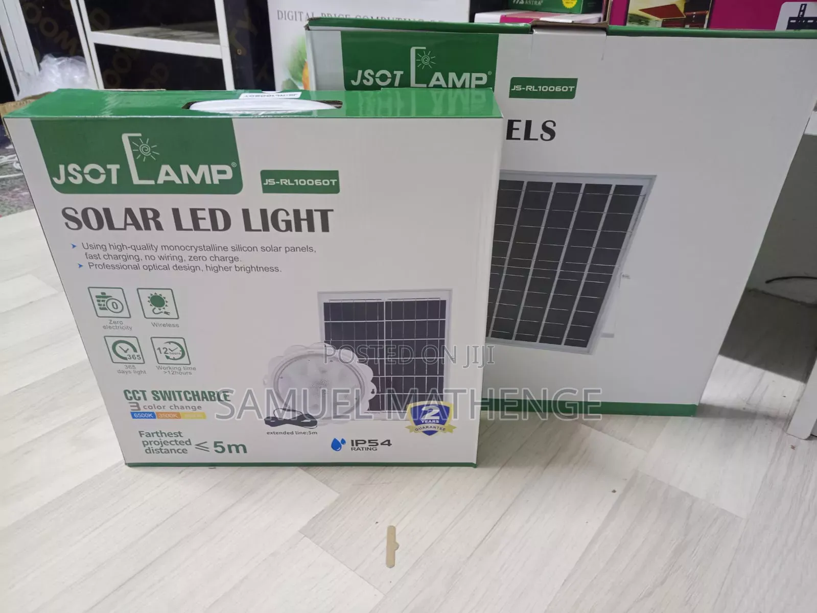 JSOT Energy-Saving Solar Security Lamp