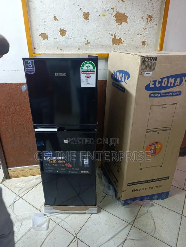 Ecomax 138L Double Door Refrigerator