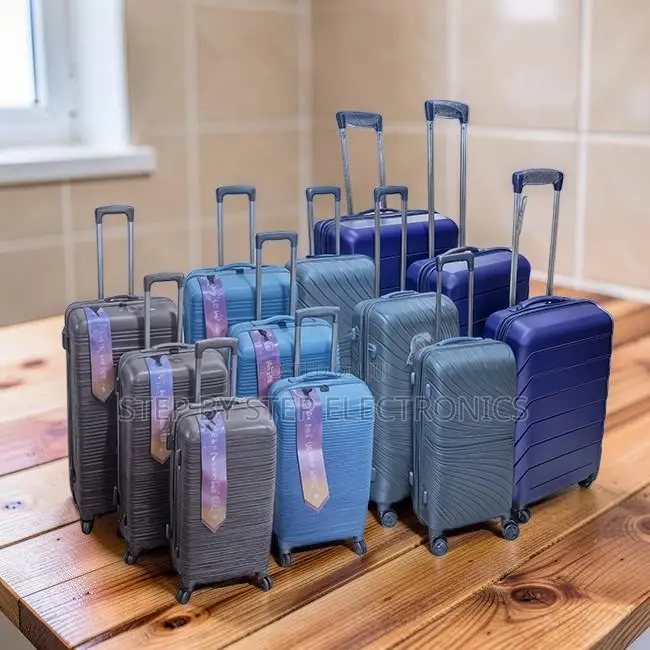 Mega Sale 3PC 3 in 1 Unbreakable Rubber Suitcase Briefcase Travel Bags