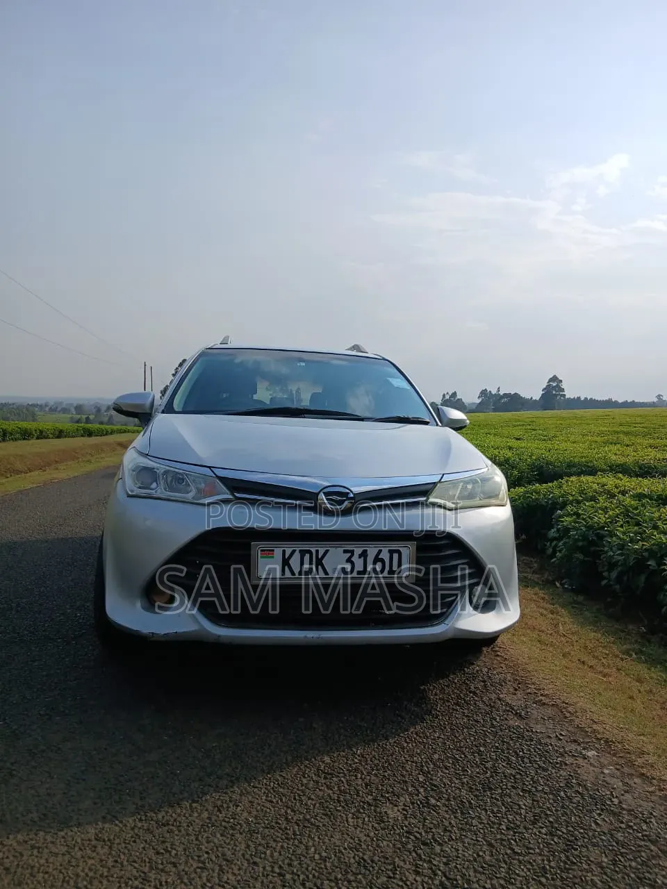 Toyota Corolla Fielder 2015 Silver